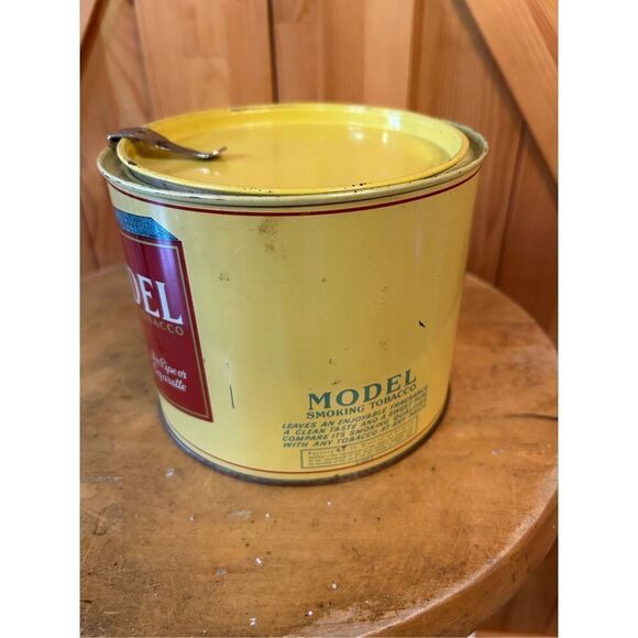 VINTAGE MODEL SMOKING TOBACCO TIN  - EMPTY - COLLECTORS ITEM (8159) - Picture 4 of 7